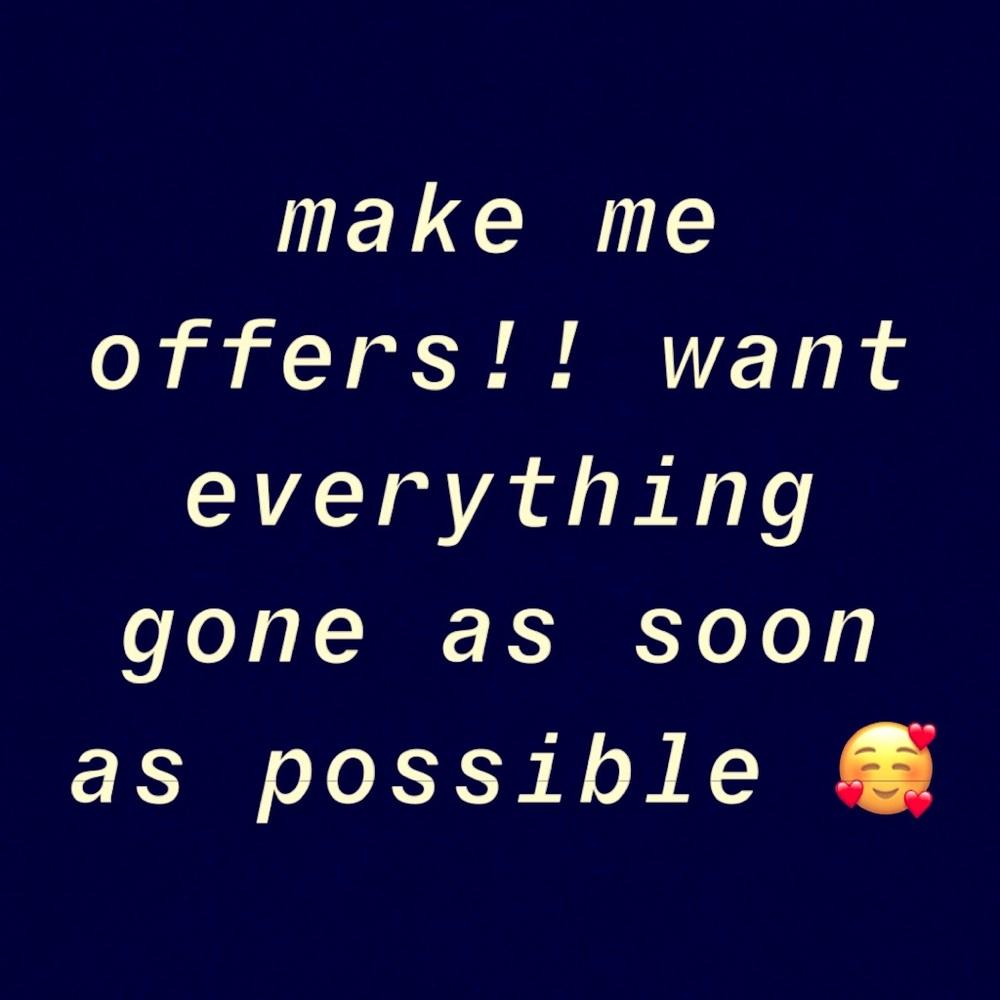 reasonable offers!